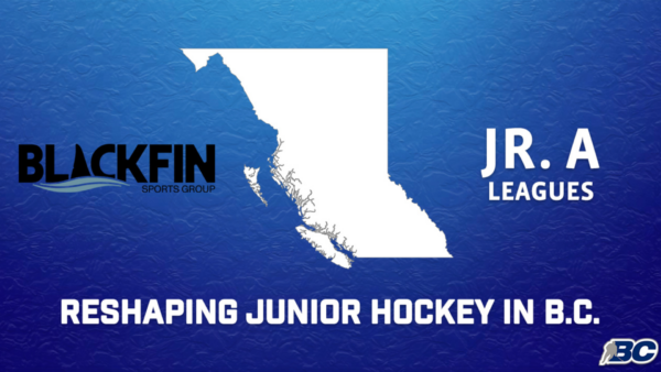 B.C. JUNIOR A LEAGUES PARTNER WITH BLACKFIN SPORTS GROUP